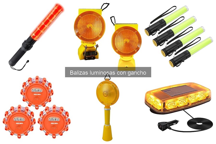 ¿Qué es una baliza luminosa con gancho? Características y usos