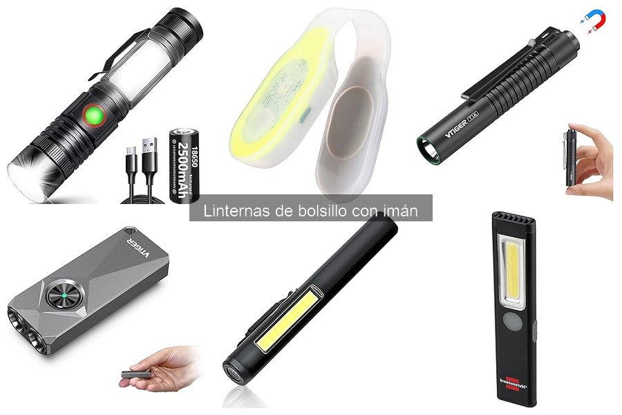 ¿Qué es una linterna de bolsillo con imán? Guía simple