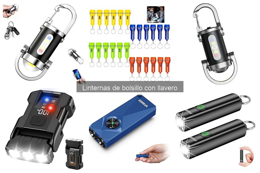 ¿Qué es una linterna de bolsillo con llavero? Guía esencial