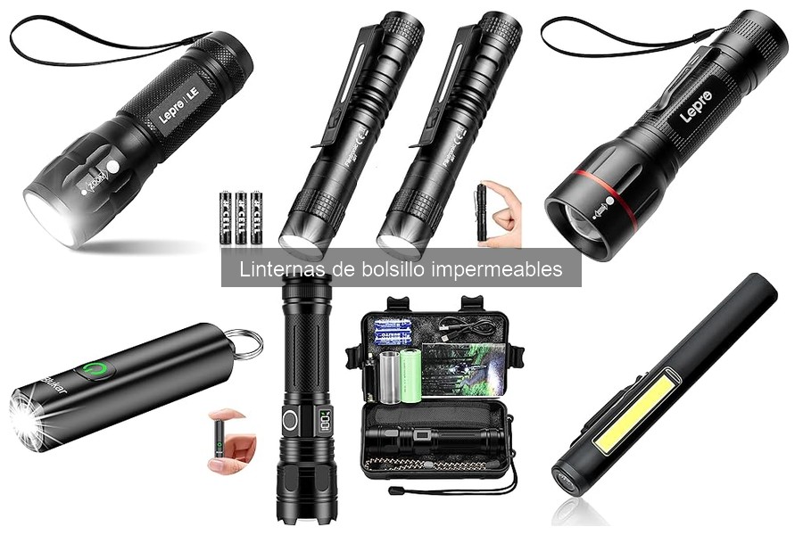 ¿Qué es una linterna de bolsillo impermeable? Guía completa