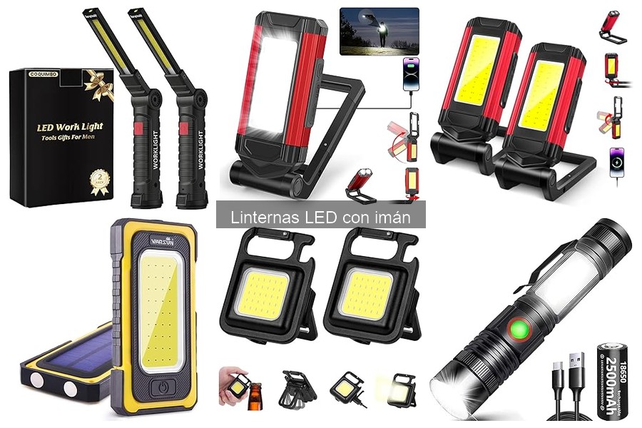 ¿Qué es una linterna LED con imán? Características y ventajas
