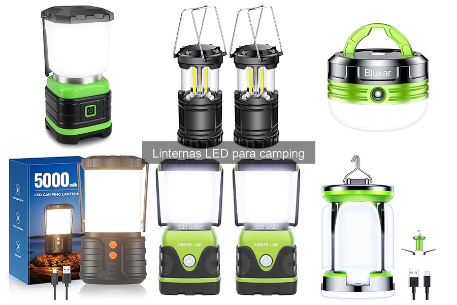 ¿Qué es una linterna LED para camping? Características y beneficios