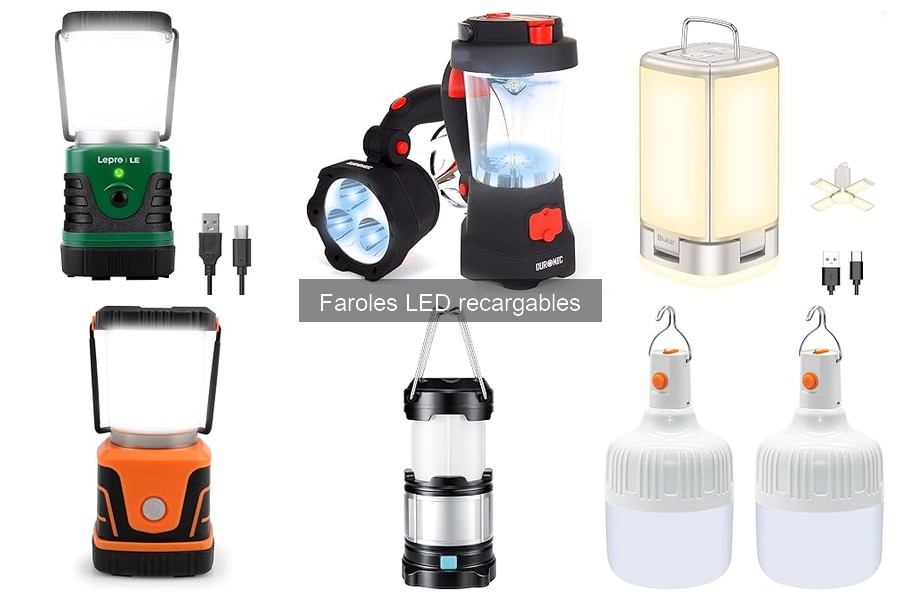 ¿Qué potencia elegir para un farol LED recargable?