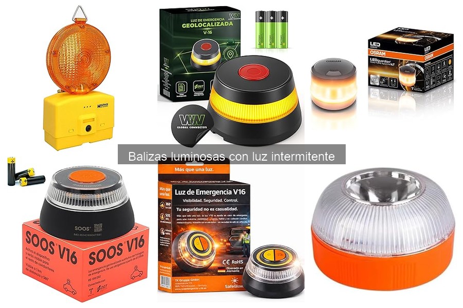 Qué son las balizas luminosas intermitentes y su funcionamiento