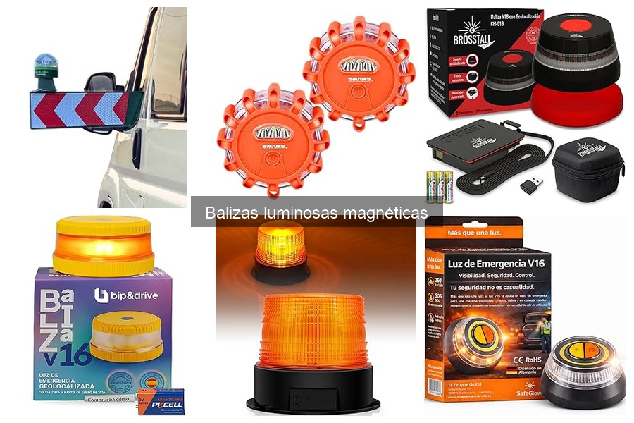 ¿Qué son las balizas luminosas magnéticas? Guía completa