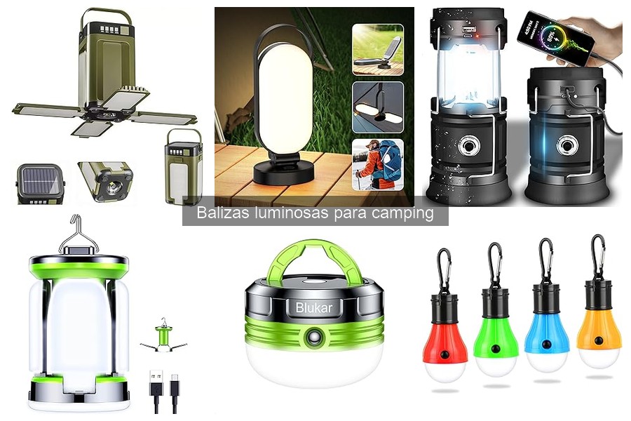 ¿Qué son las balizas luminosas para camping? Guía completa