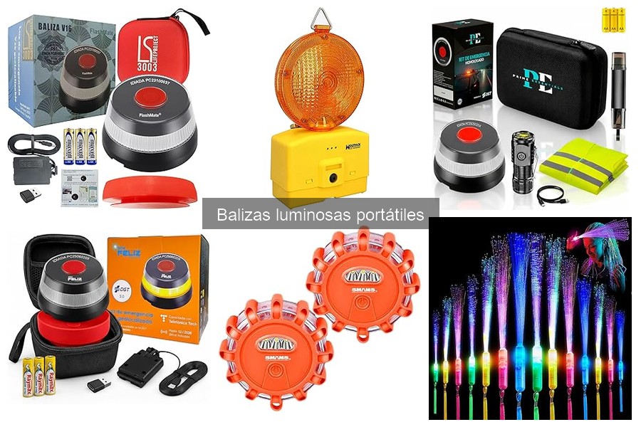 ¿Qué son las balizas luminosas portátiles? Características y Tipos