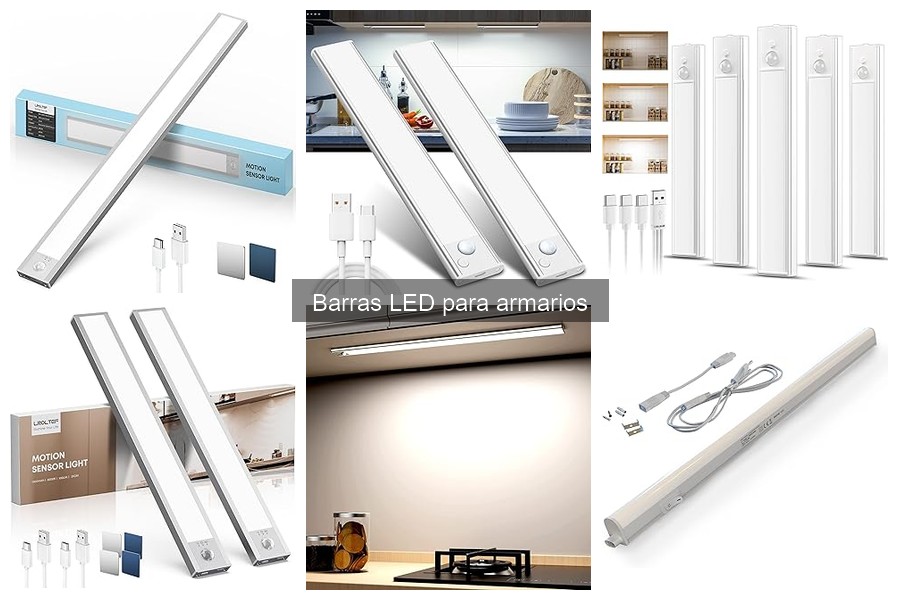 ¿Qué son las barras LED para armarios? Descubre sus beneficios