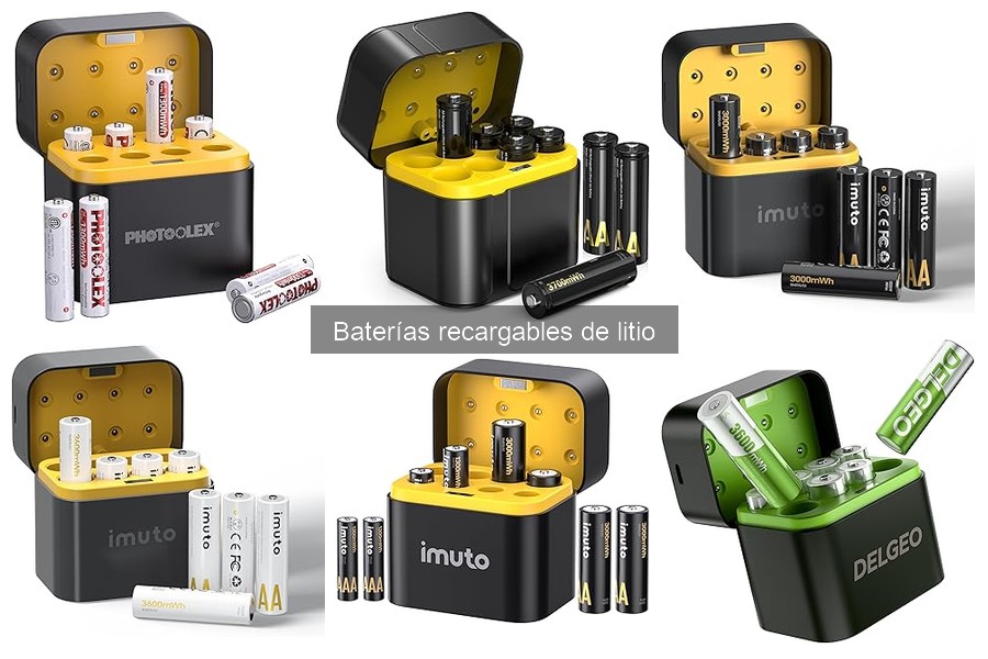 ¿Qué son las baterías recargables de litio? Características y Funcionamiento