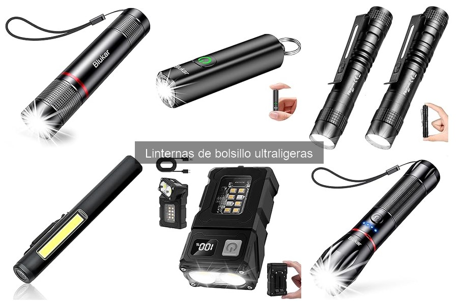 ¿Qué son las linternas de bolsillo ultraligeras? Guía 2023