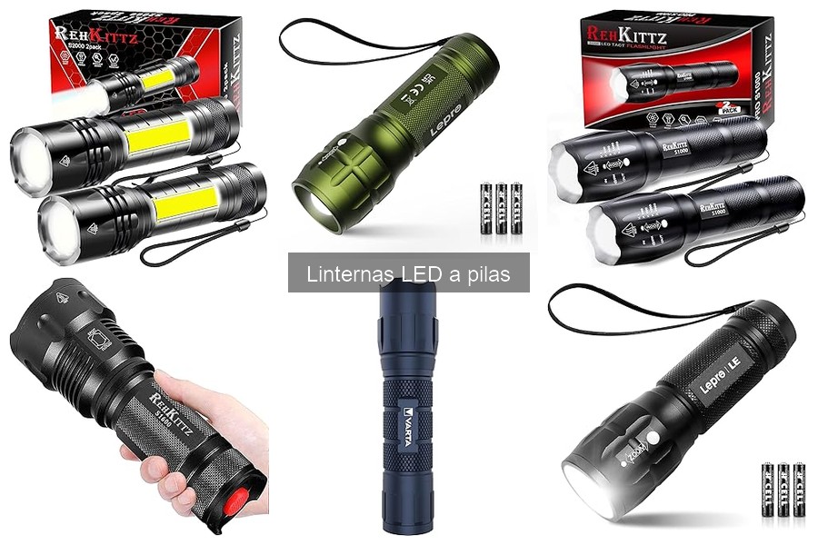 ¿Qué son las linternas LED a pilas? Características y usos