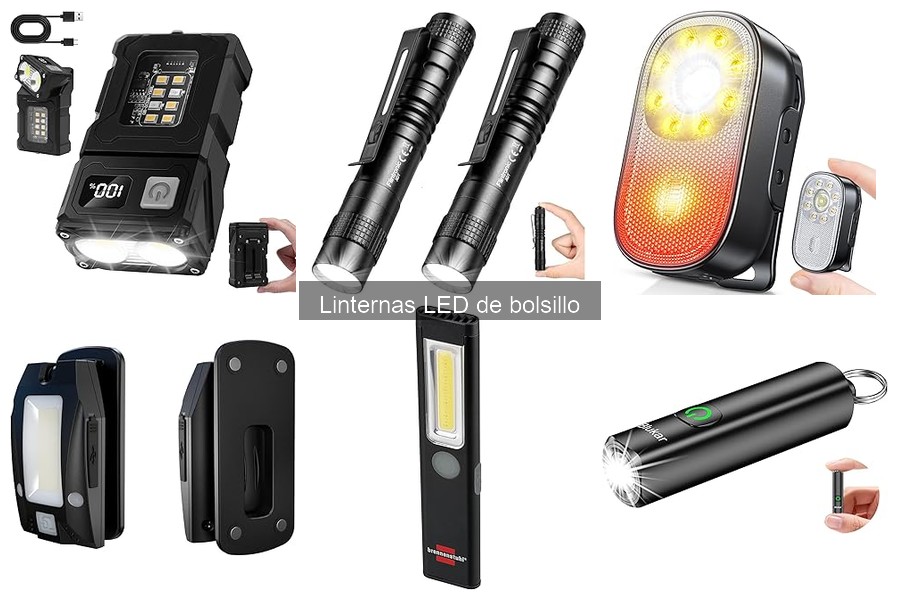 ¿Qué son las linternas LED de bolsillo? Características y Usos