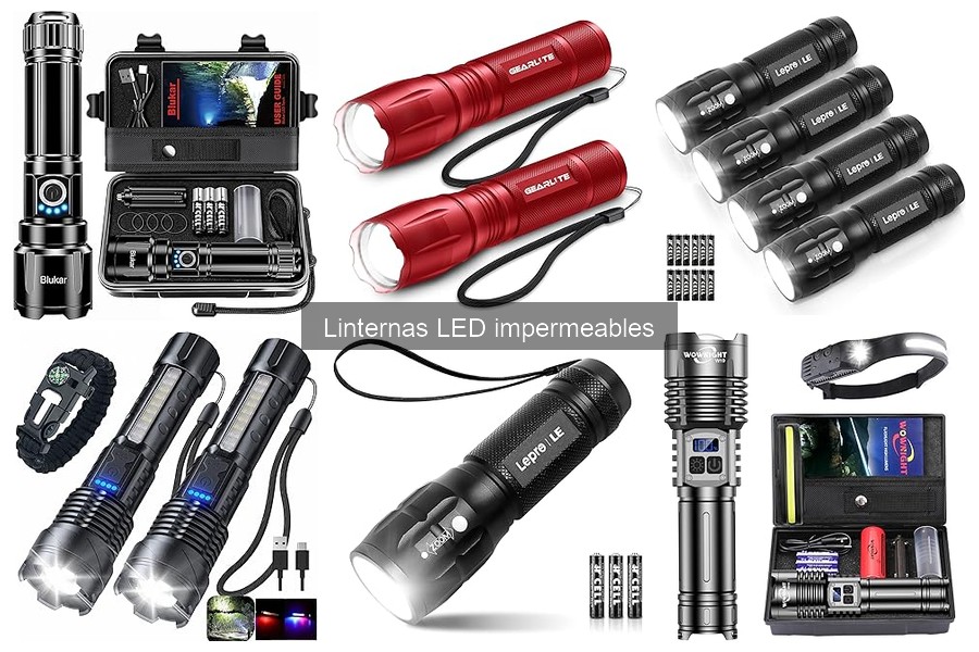Qué Son las Linternas LED Impermeables: Características Clave