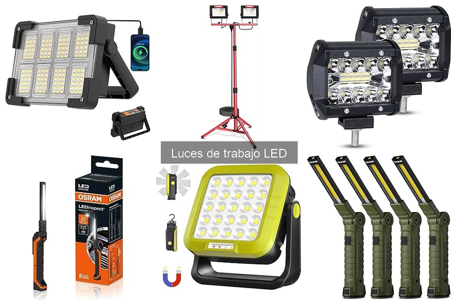 Qué son las luces de trabajo LED y sus ventajas
