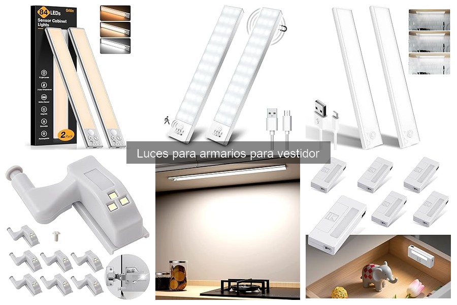 ¿Qué son las luces para armarios y cómo funcionan?