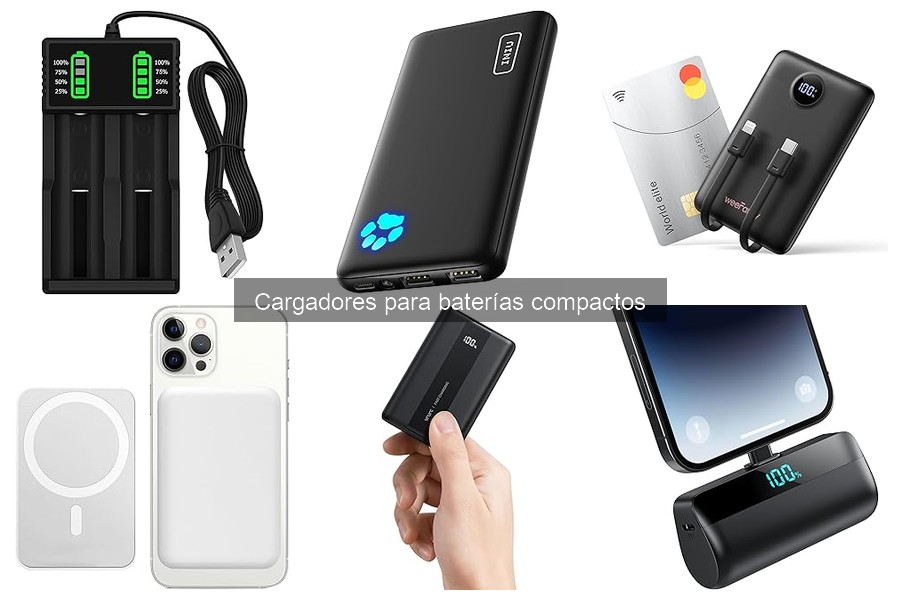 ¿Qué son los cargadores para baterías compactos? Definición y Características