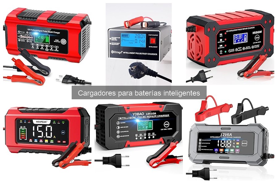 ¿Qué son los cargadores para baterías inteligentes?