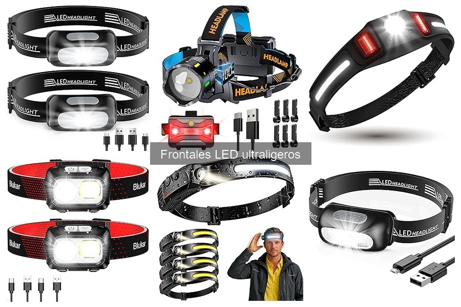 Reseñas de Linternas Frontales LED Ultraligeras: Opiniones de Usuarios
