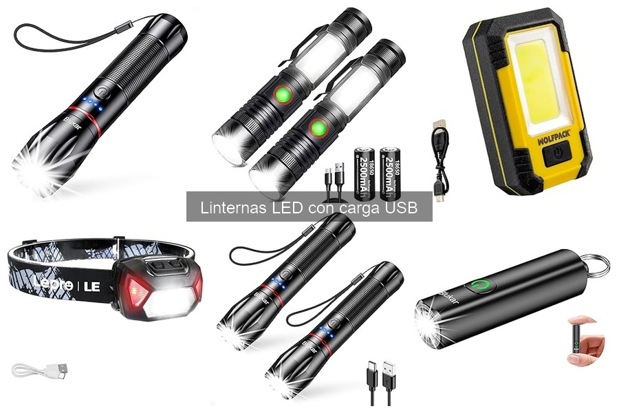 Reseñas de Linternas LED USB: Mejores Modelos y Opiniones