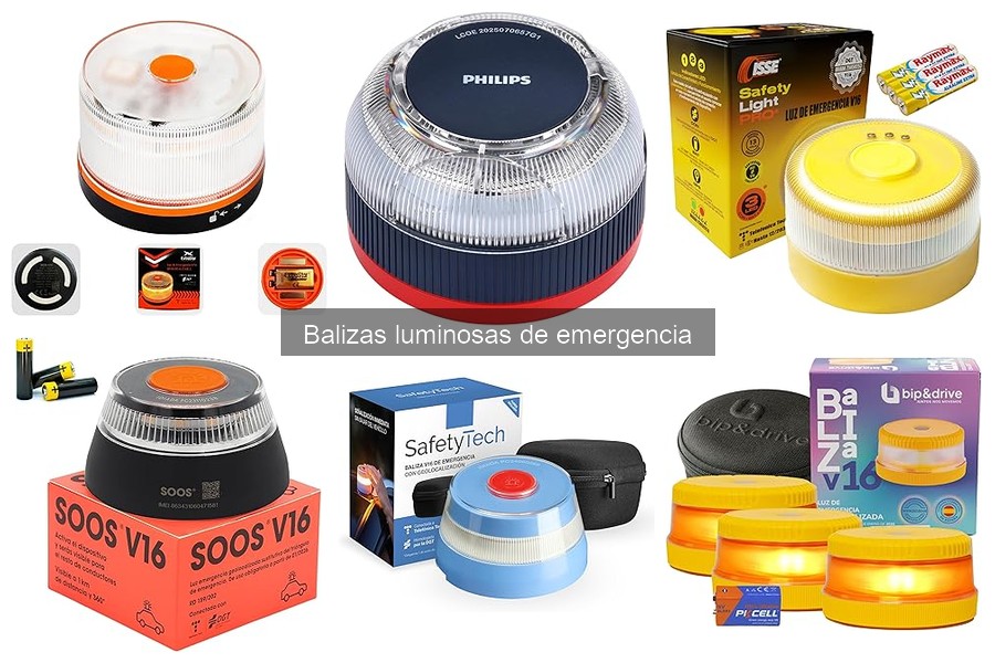 Situaciones ideales para usar balizas luminosas de emergencia
