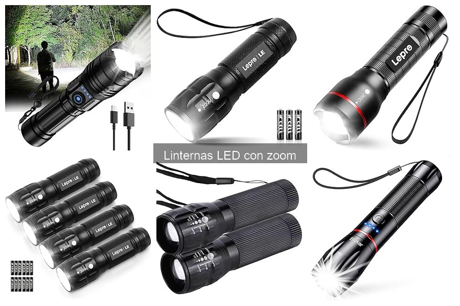 Soluciona Problemas Comunes con Linternas LED con Zoom