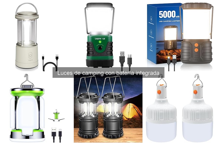 Soluciona Problemas Frecuentes con Luces de Camping con Batería