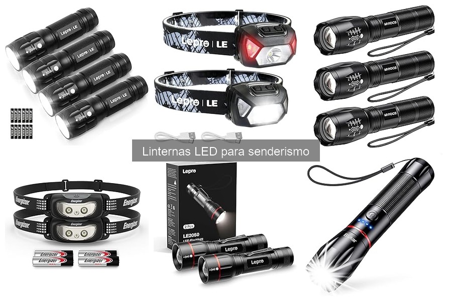 Soluciones a la falta de luz en linternas LED para senderismo