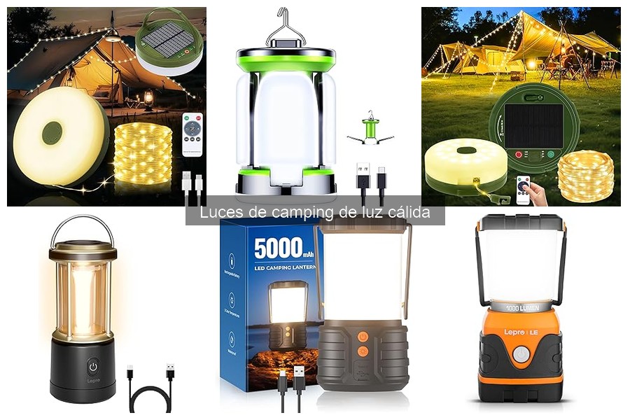 Soluciones a Problemas Comunes con Luces de Camping de Luz Cálida