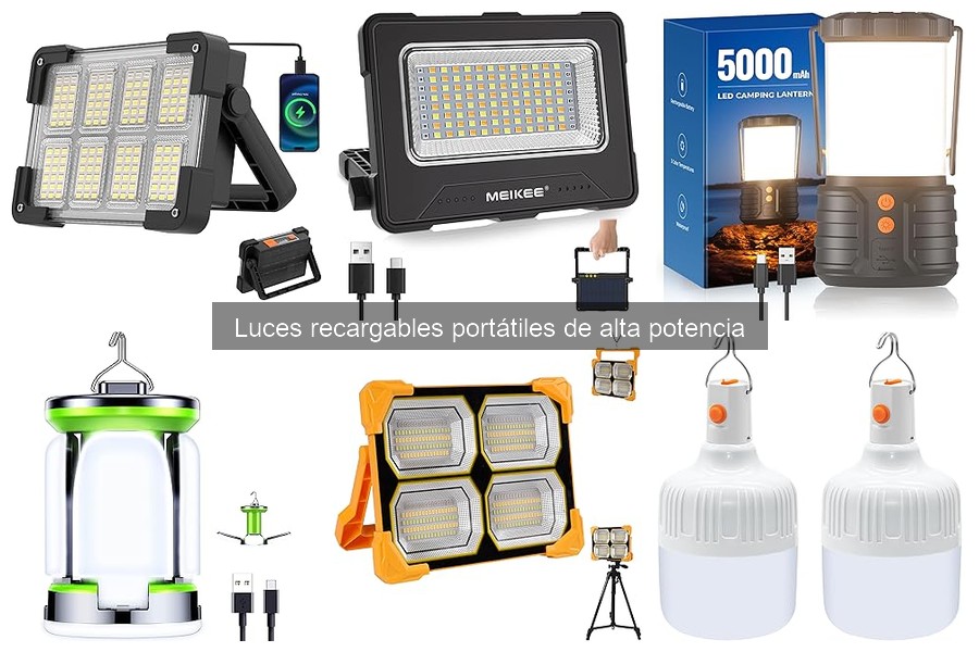 Soluciones a Problemas Comunes con Luces Recargables Portátiles