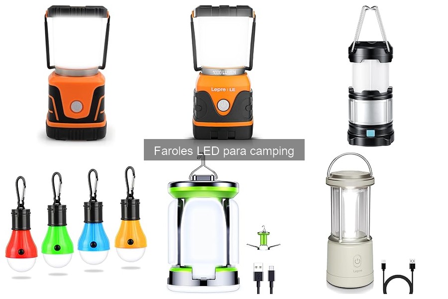 Soluciones a Problemas Comunes de Faroles LED para Camping
