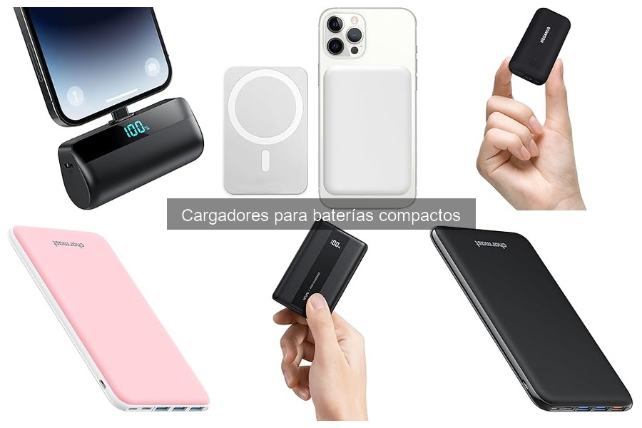 ¿Son seguros los cargadores para baterías compactos?