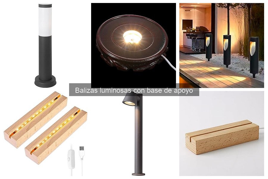 Testimonios de usuarios sobre balizas luminosas con base de apoyo