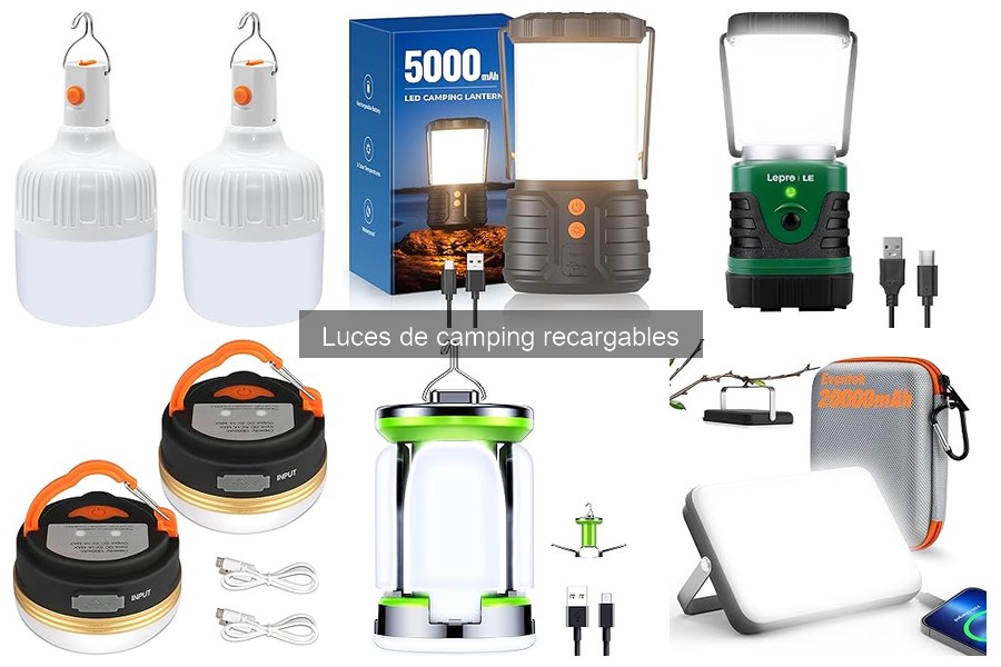 Testimonios reales sobre luces de camping recargables