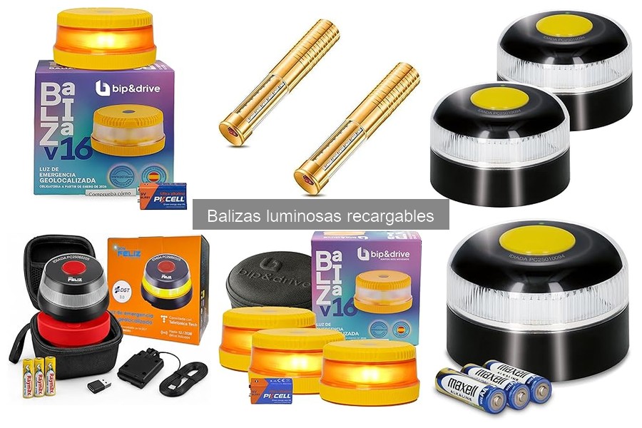 Tipos de Balizas Luminosas Recargables y sus Aplicaciones