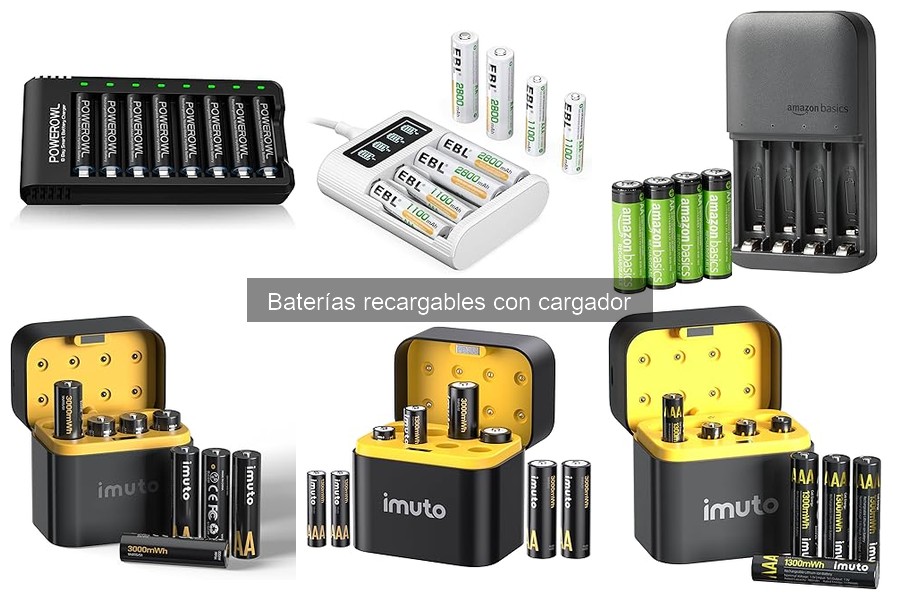 Tipos de baterías recargables para linternas: Guía completa