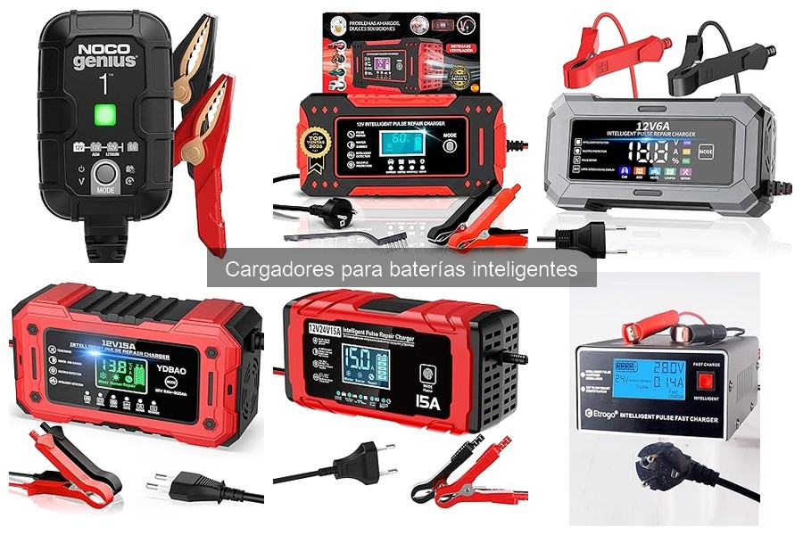 Tipos de cargadores para baterías inteligentes: guía completa