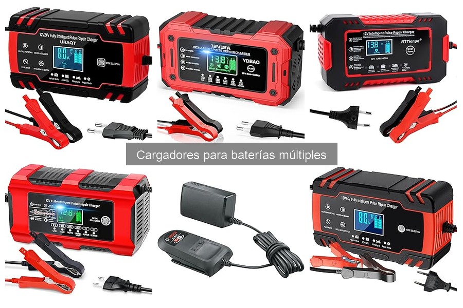Tipos de Cargadores para Baterías Múltiples: ¡Descubre el Mejor!