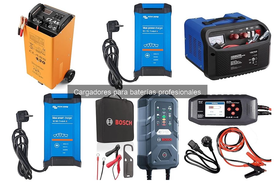 Tipos de Cargadores para Baterías Profesionales: Guía Completa