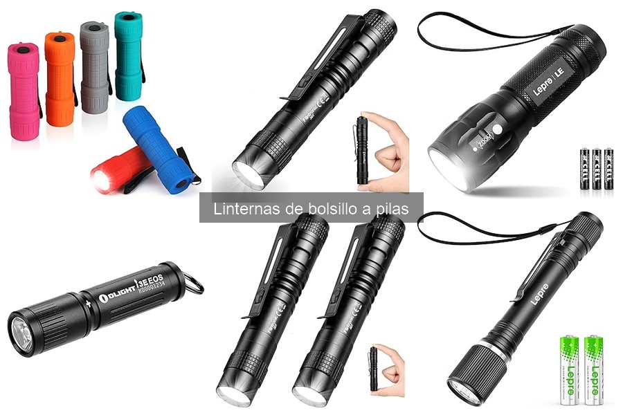 Tipos de Linternas de Bolsillo a Pilas: Guía Completa