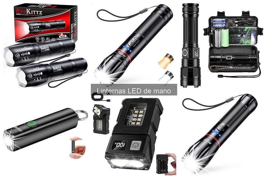 Tipos de Linternas LED de Mano: Guía Completa