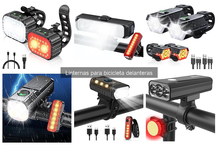 Tipos de linternas para bicicleta delantera: Guía completa