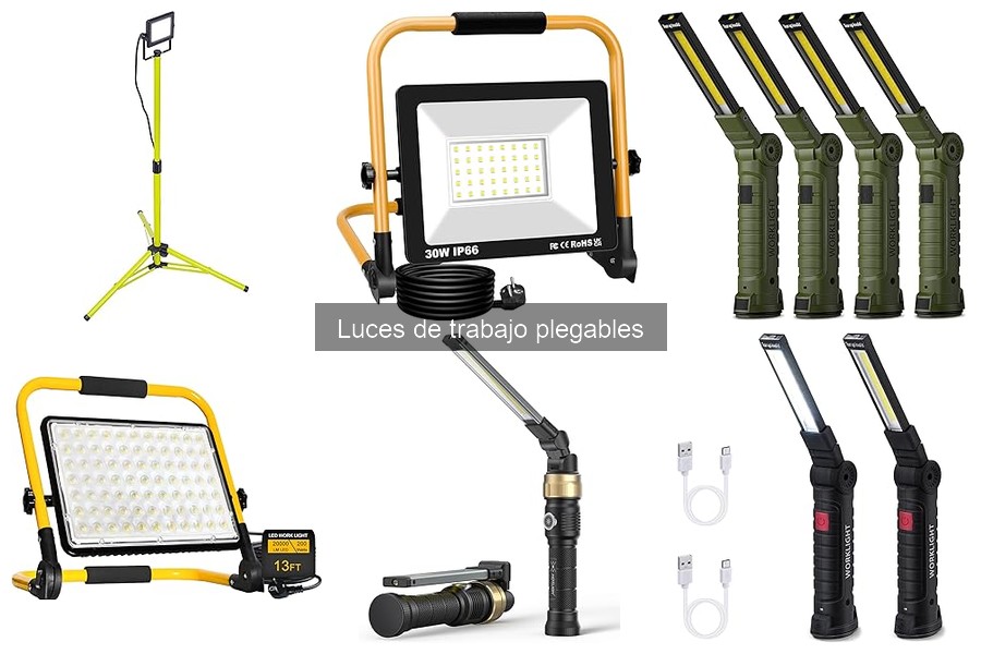 Tips para Maximizar la Batería de Luces de Trabajo Plegables