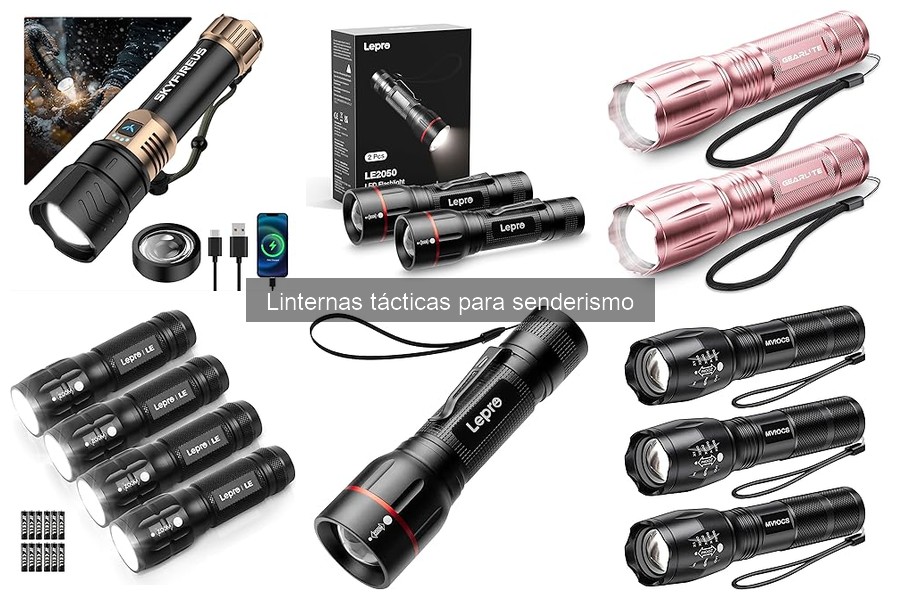 Tips para utilizar linternas tácticas en senderismo