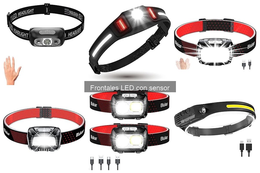 Todo sobre linternas frontales LED con sensor: características y más