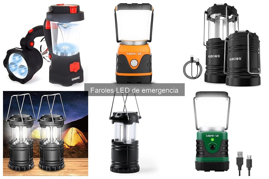 Todo sobre los faroles LED de emergencia: definición y usos