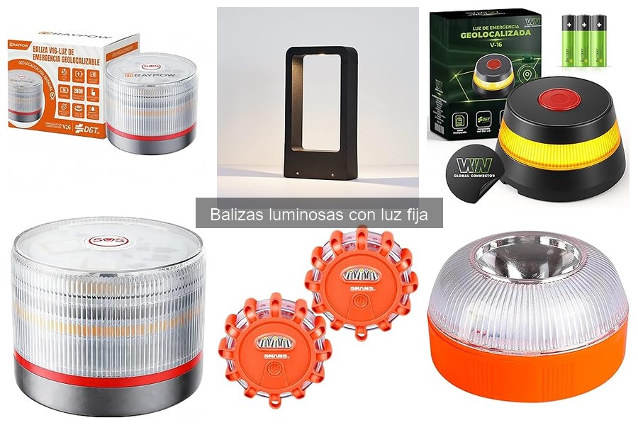 Ventajas de las balizas luminosas con luz fija para seguridad