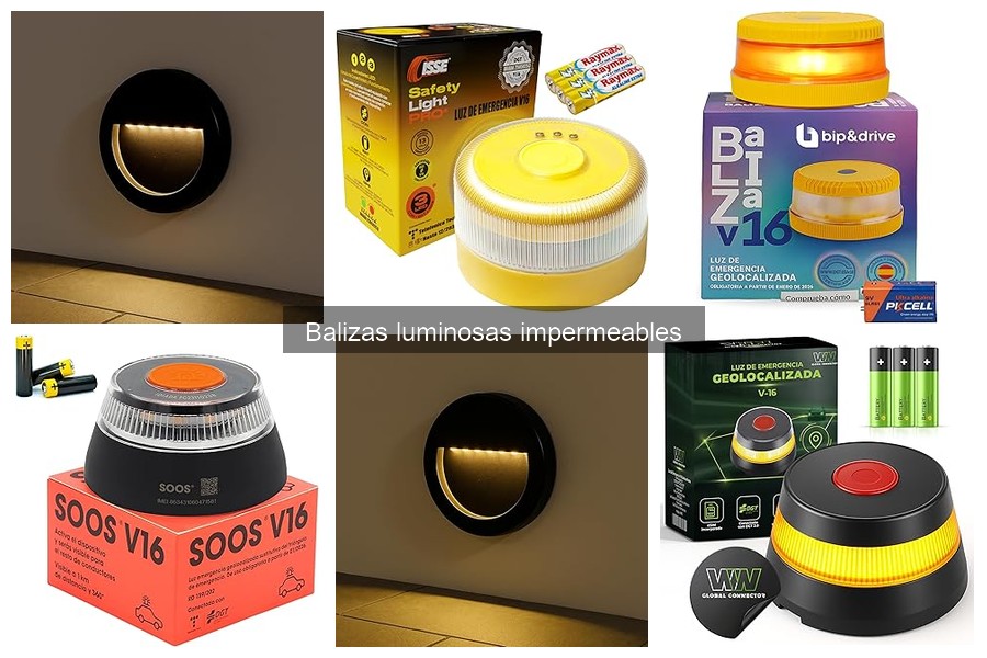 Ventajas de las balizas luminosas impermeables