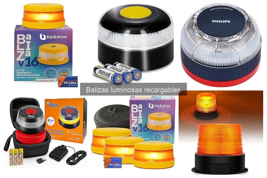 Ventajas de las Balizas Luminosas Recargables frente a otras Fuentes de Luz