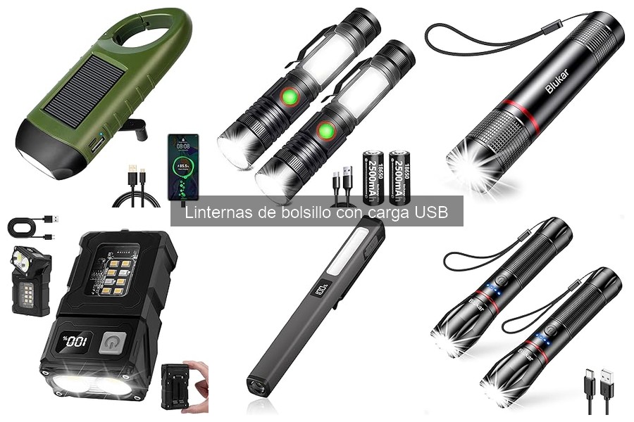 Ventajas de las Linternas de Bolsillo con Carga USB