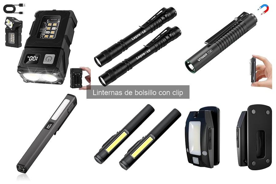 Ventajas de las Linternas de Bolsillo con Clip: ¡Descúbrelas!